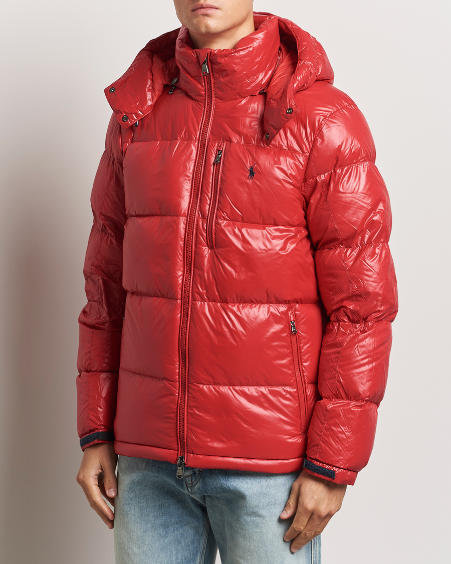 Herren | Jacken | Polo Ralph Lauren | El Cap High Gloss Down Jacket RL 2000 Red Glossy