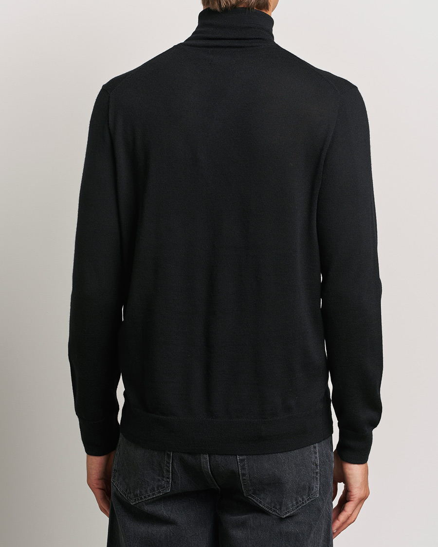 Herren | Pullover | Polo Ralph Lauren | Merino Knitted Rollneck Polo Black