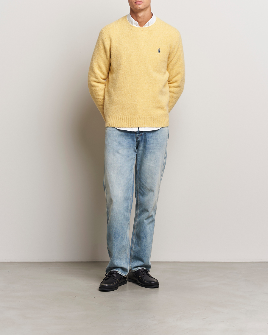 Herren | Pullover | Polo Ralph Lauren | Alpaca Crew Neck Sweater Shetland Yellow