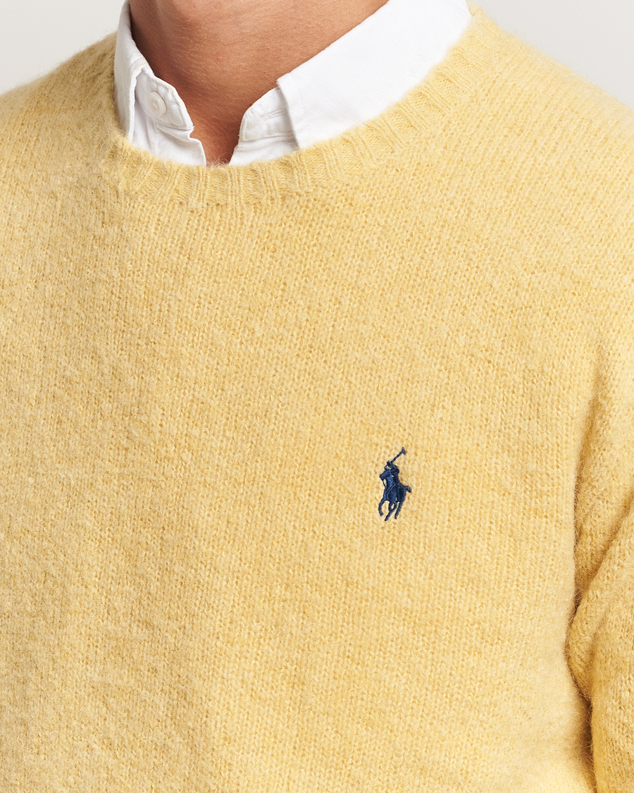 Herren | Pullover | Polo Ralph Lauren | Alpaca Crew Neck Sweater Shetland Yellow