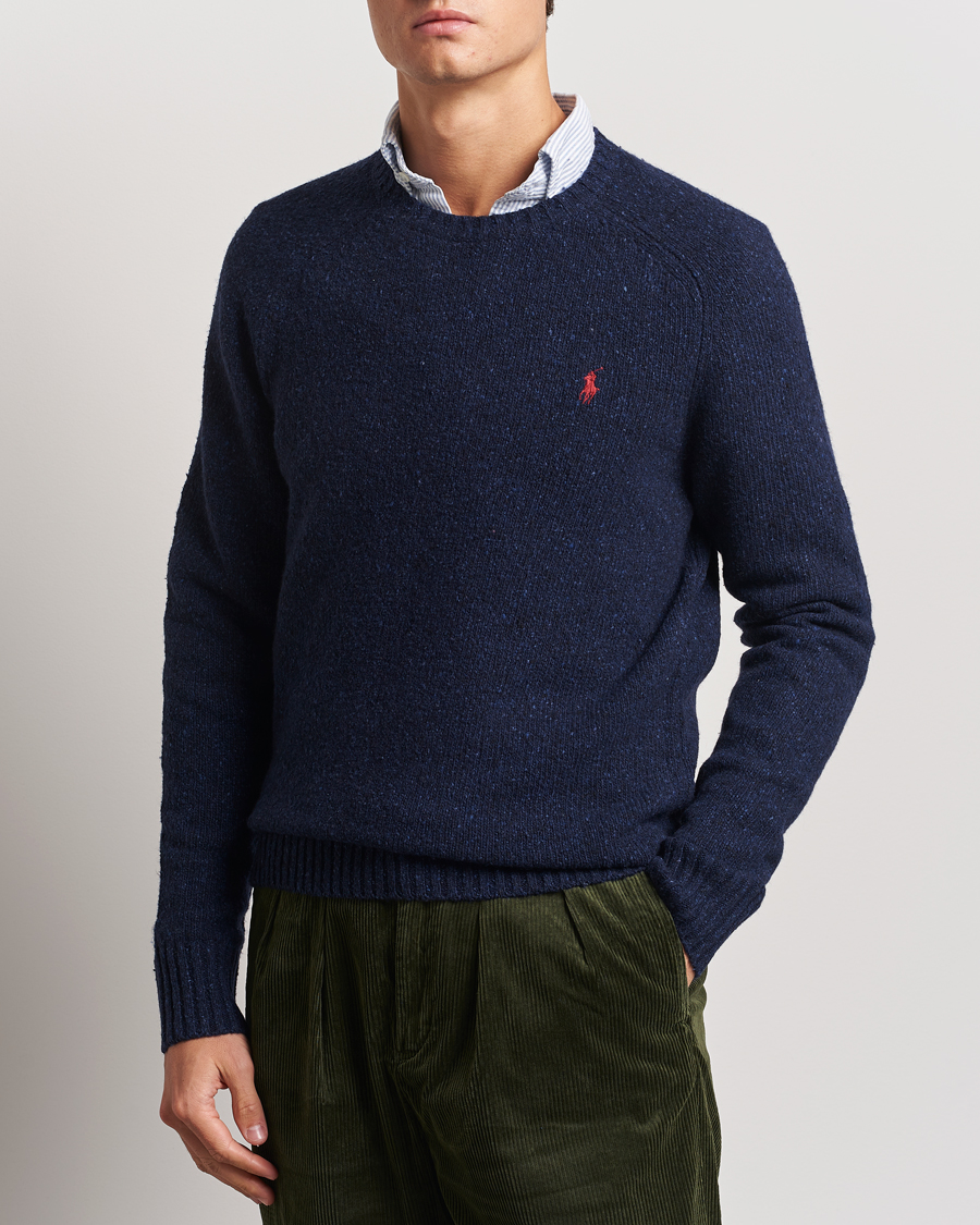 Herren | Pullover | Polo Ralph Lauren | Donegal Sweater Ancient Navy