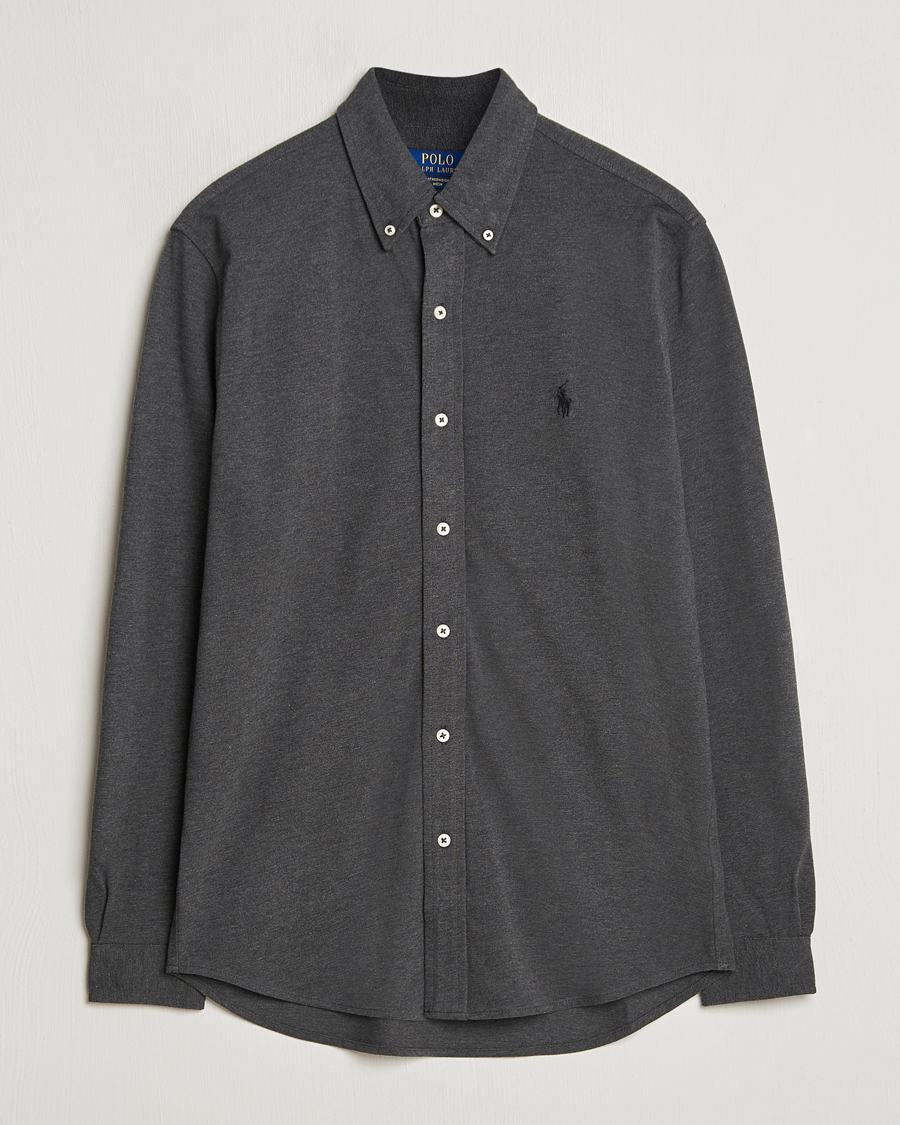 Herren | Hemden | Polo Ralph Lauren | Featherweight Mesh Shirt Windsor Heather