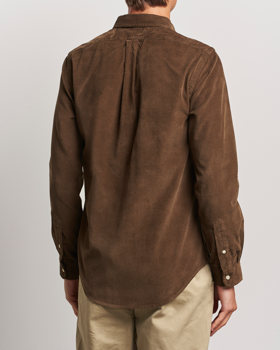 Herren | Hemden | Polo Ralph Lauren | Slim Fit Corduroy Shirt Chocolate Mousse