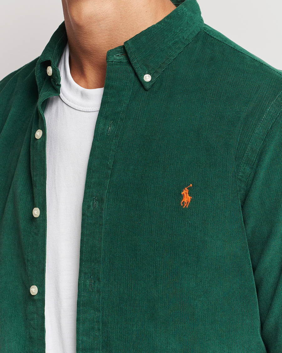 Herren | Hemden | Polo Ralph Lauren | Slim Fit Corduroy Shirt Vintage Pine