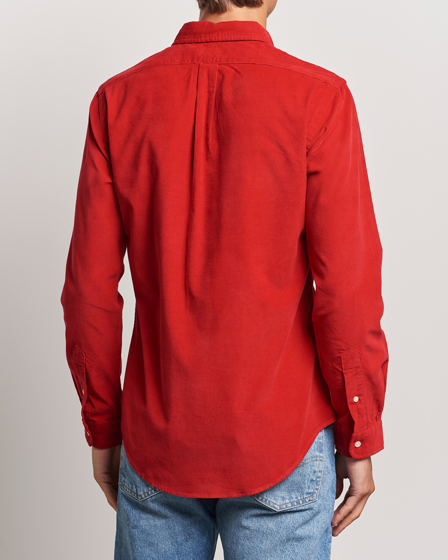 Herren | Hemden | Polo Ralph Lauren | Slim Fit Corduroy Shirt Martin Red