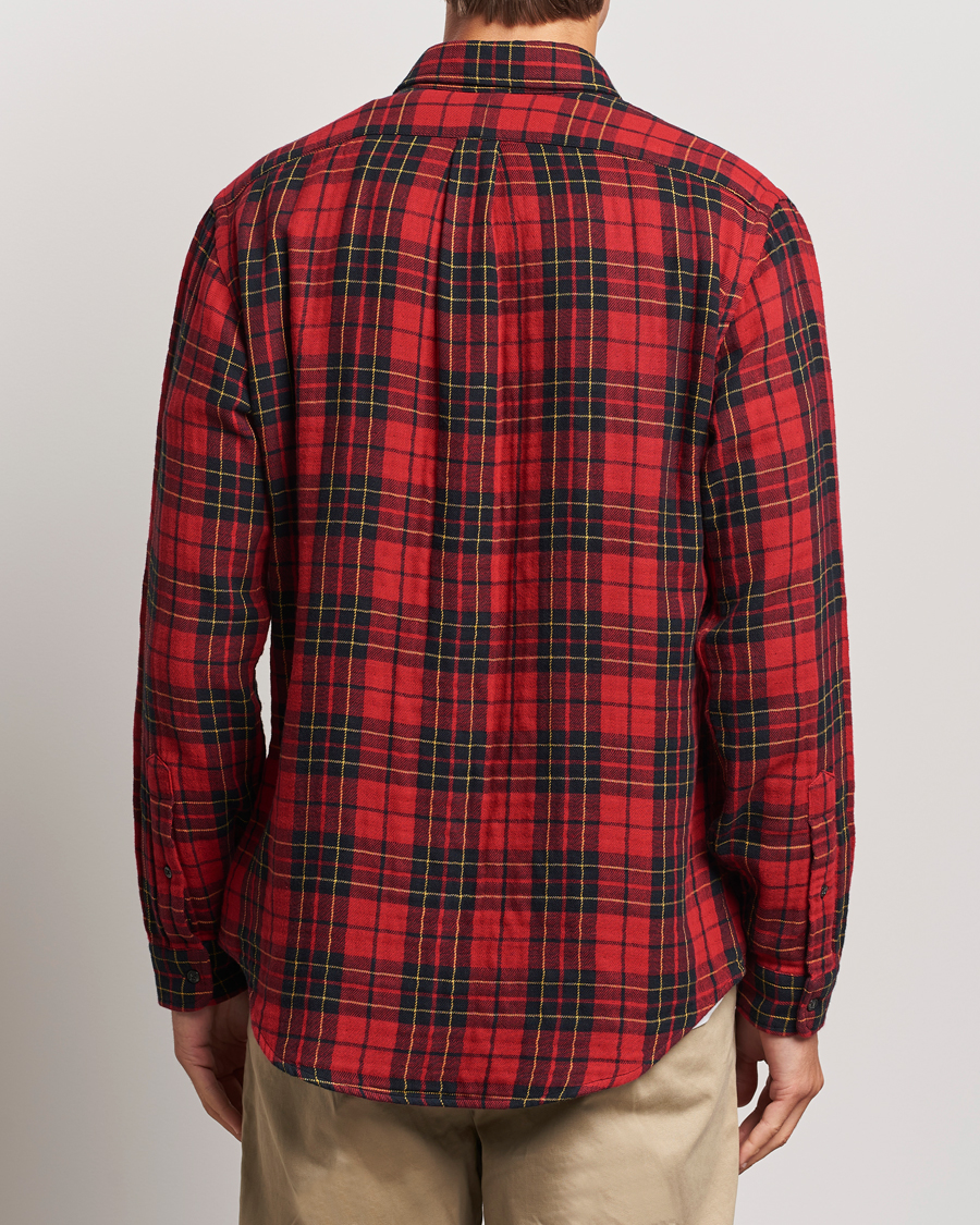 Herren | Hemden | Polo Ralph Lauren | Custom Fit Double Faced Checked Shirt Red/Black