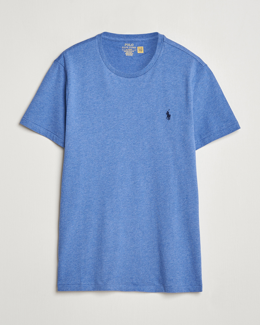 Herren | T-Shirts | Polo Ralph Lauren | Crew Neck T-Shirt Faded Royal Heahter