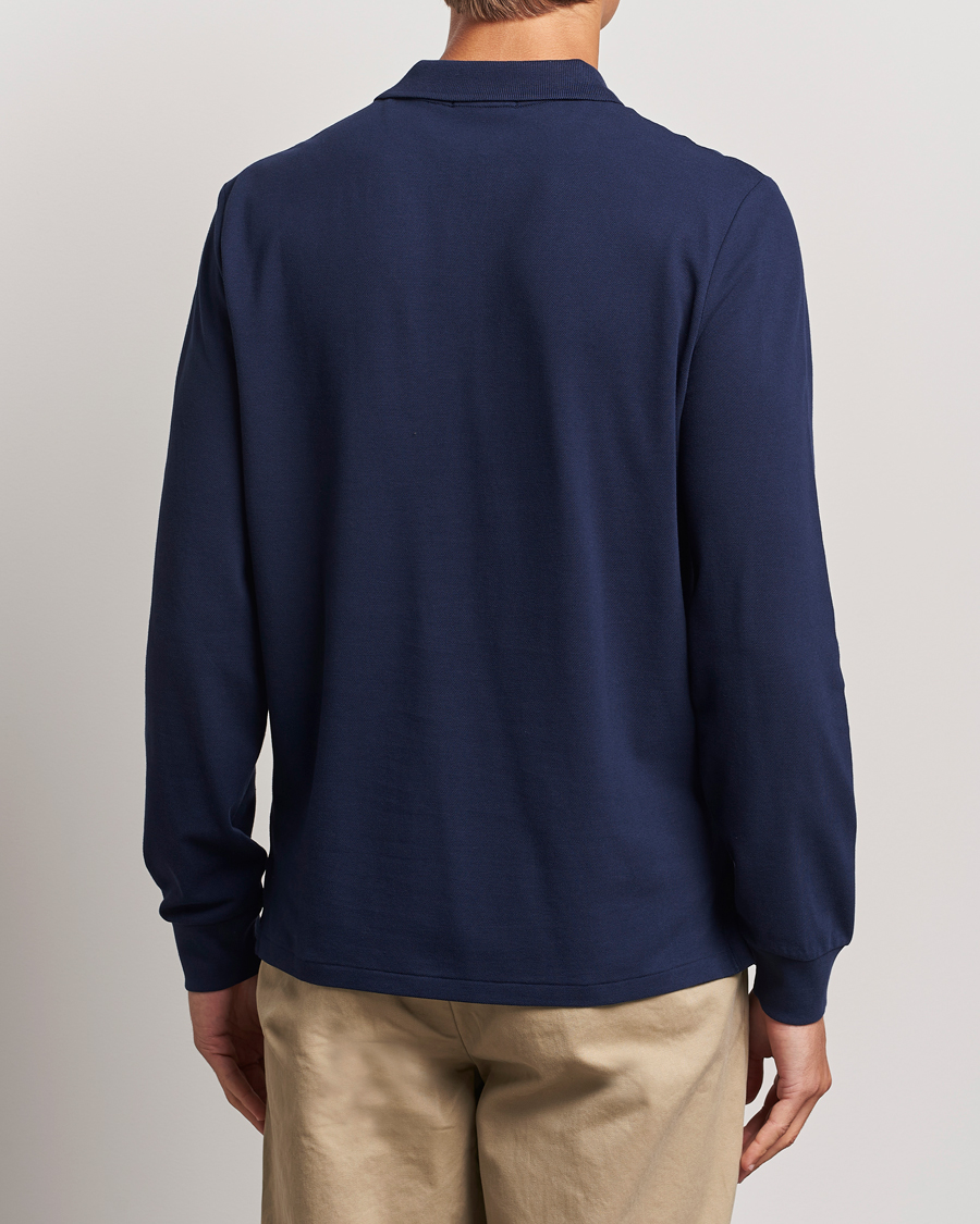 Herren | Pullover | Polo Ralph Lauren | Custom Slim Fit Long Sleeve Polo Refined Navy