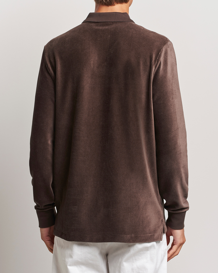 Herren | Pullover | Polo Ralph Lauren | Corduroy Long Sleeve Polo Circuit Brown