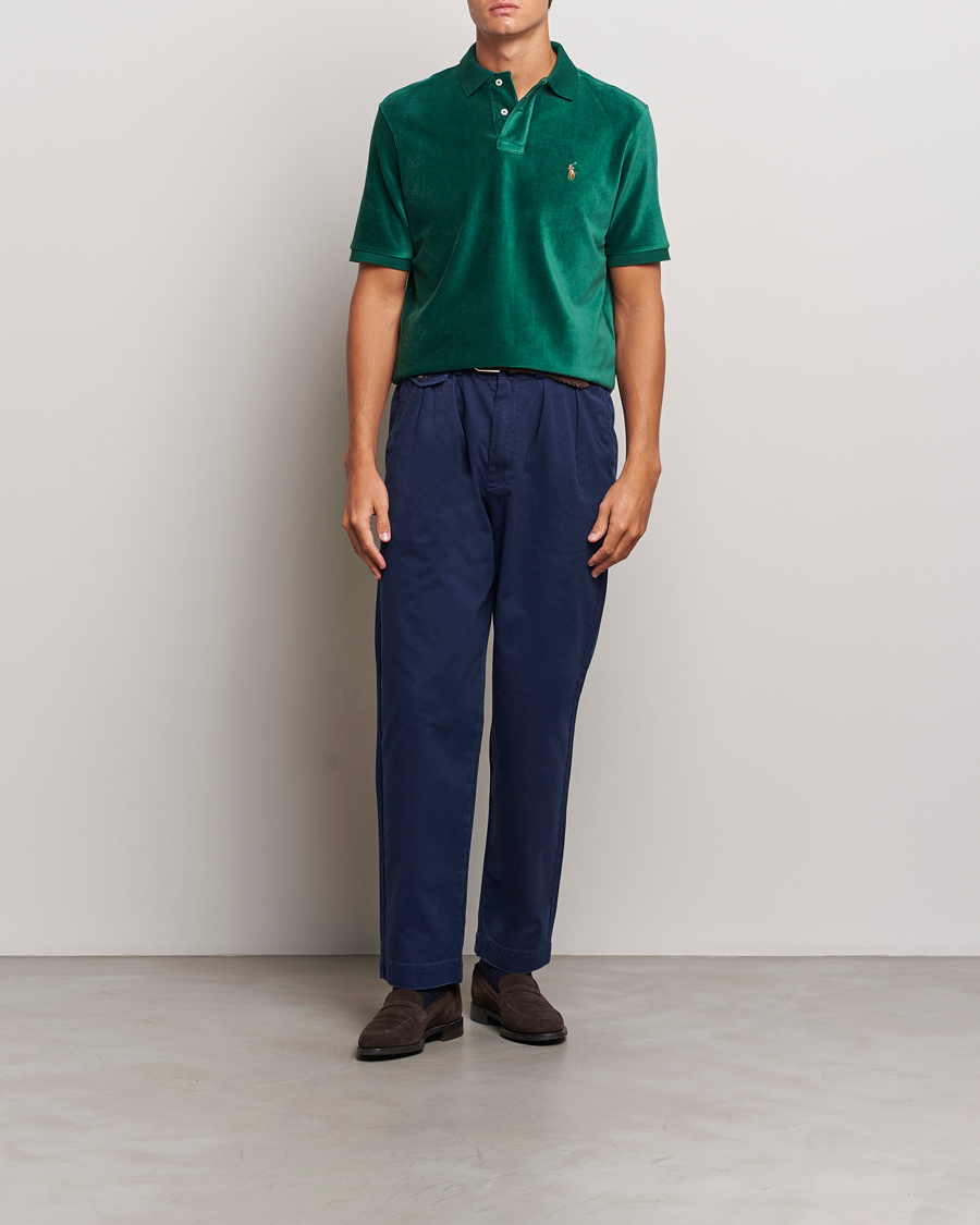 Herren | Poloshirts | Polo Ralph Lauren | Corduroy Polo Moss Agate
