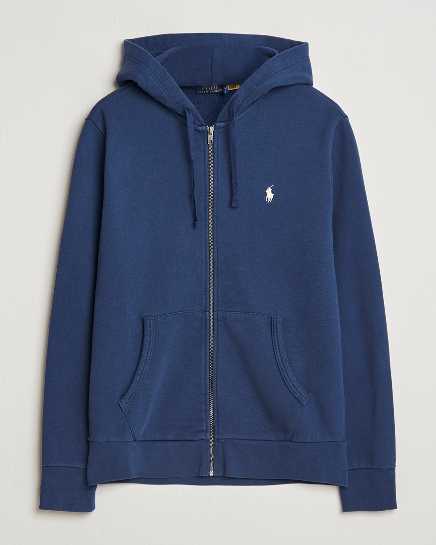 Herren | Pullover | Polo Ralph Lauren | Loopback Terry Full-Zip Hoodie Cruise Navy