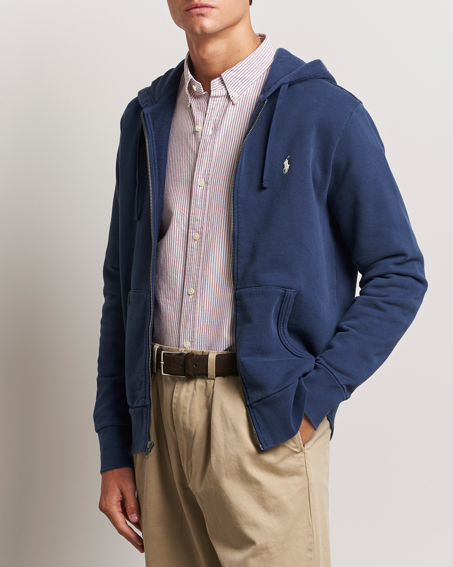 Herren | Pullover | Polo Ralph Lauren | Loopback Terry Full-Zip Hoodie Cruise Navy