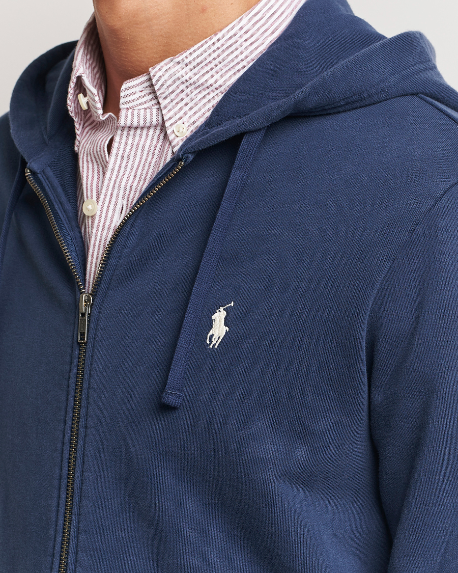 Herren | Pullover | Polo Ralph Lauren | Loopback Terry Full-Zip Hoodie Cruise Navy