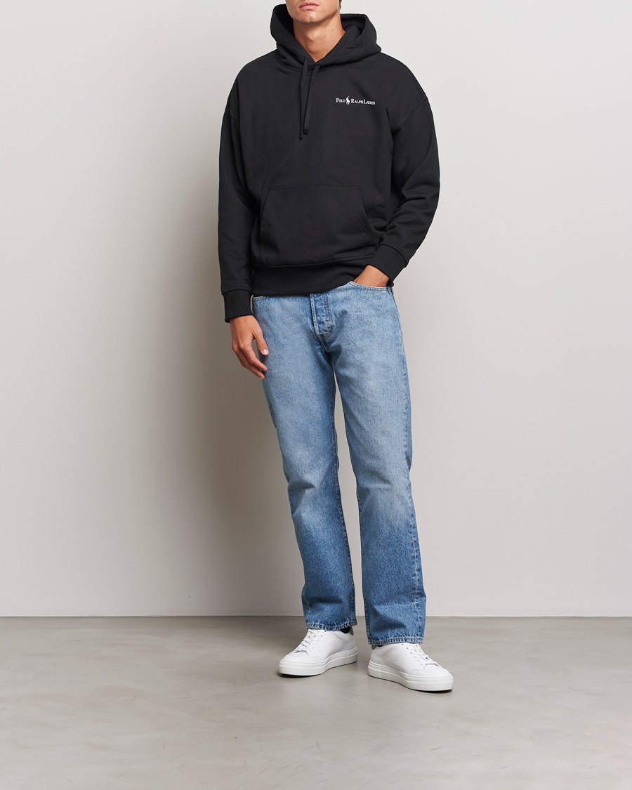 Herren | Pullover | Polo Ralph Lauren | Heavy Fleece Hoodie Polo Black