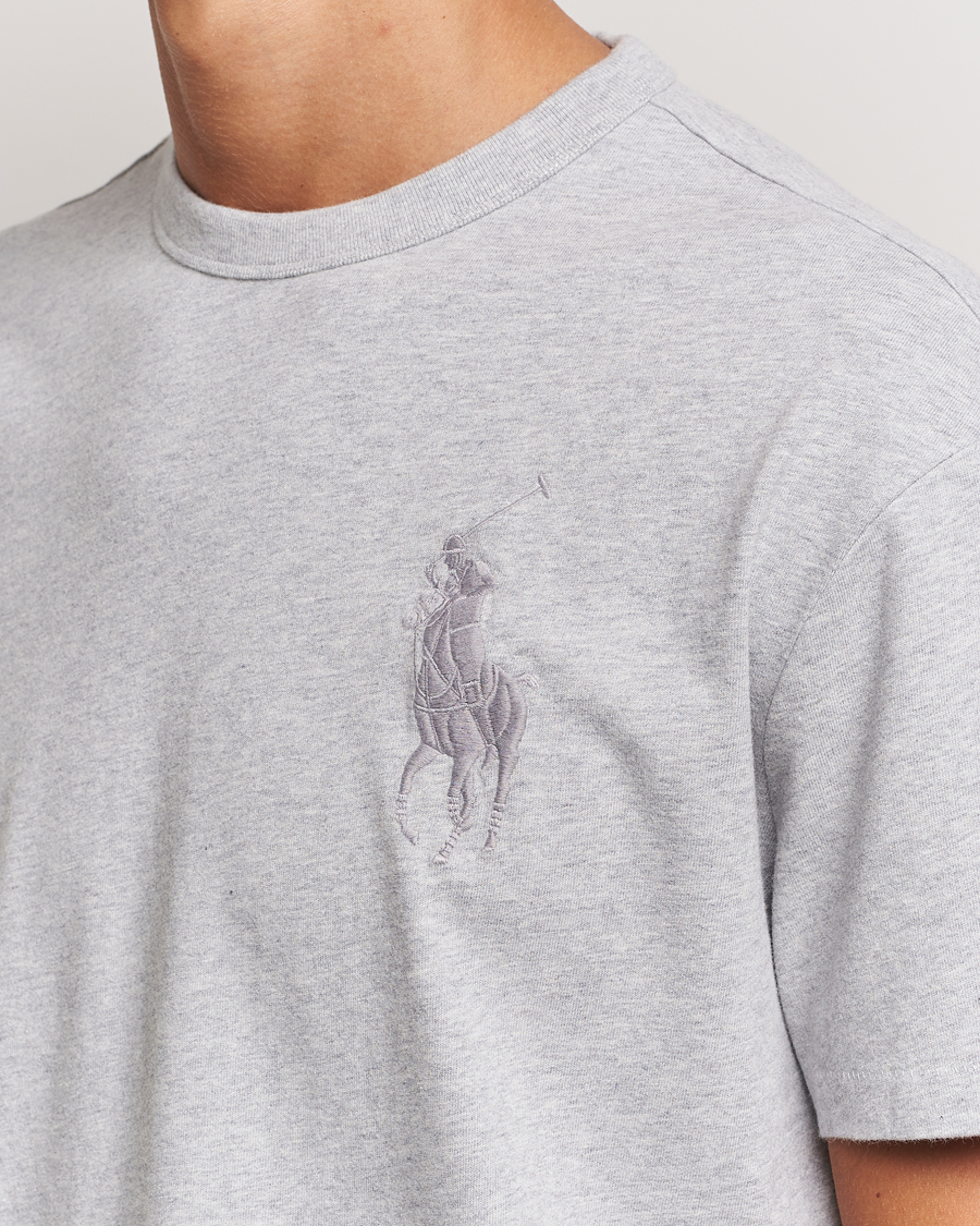 Herren | T-Shirts | Polo Ralph Lauren | Tonal Polo Player Tee Spring Heather