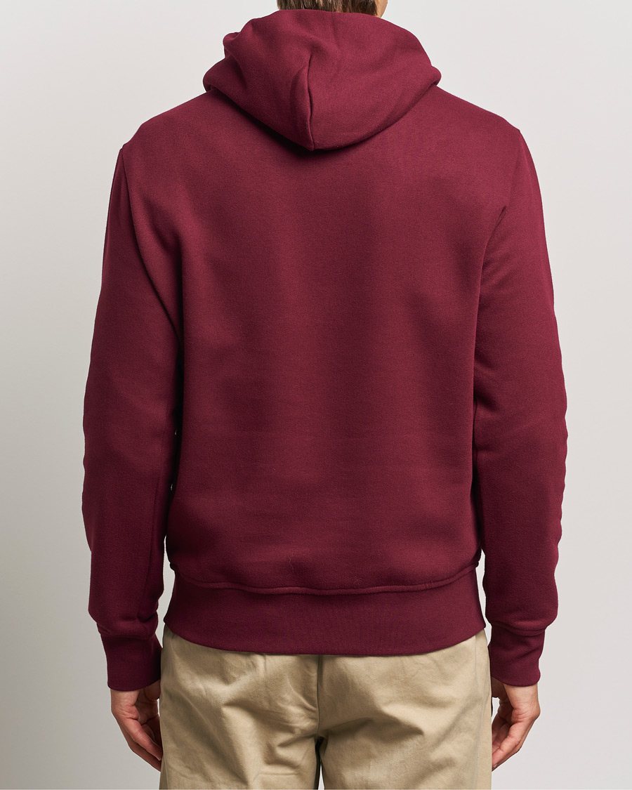 Herren | Pullover | Polo Ralph Lauren | RL Varsity Fleece Hoodie Classic Wine