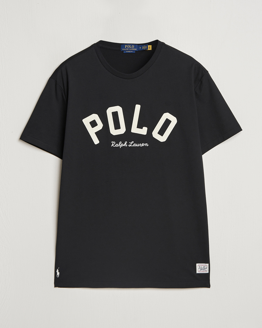 Herren | T-Shirts | Polo Ralph Lauren | RL Varsity Tee Polo Black