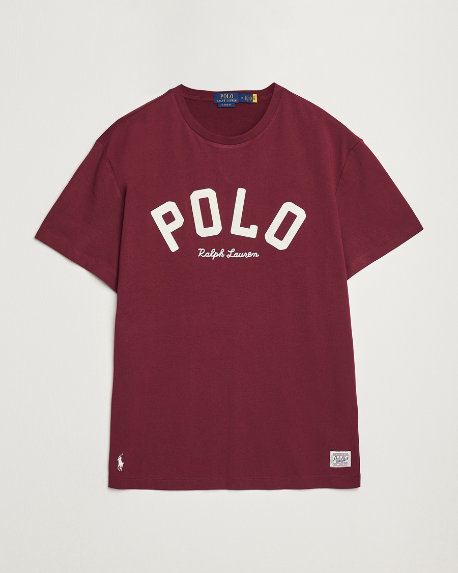Herren | T-Shirts | Polo Ralph Lauren | RL Varsity Tee Classic Wine