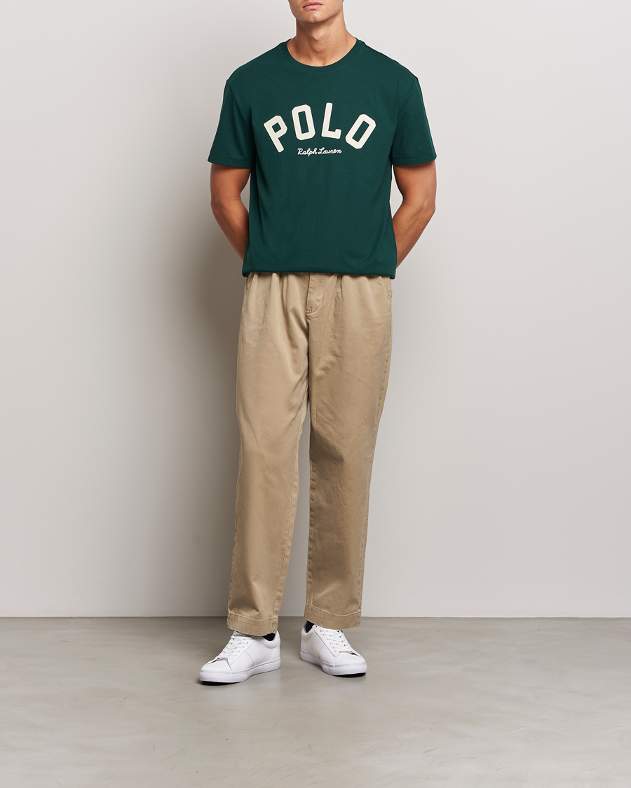 Herren | T-Shirts | Polo Ralph Lauren | RL Varsity Tee Moss Agate