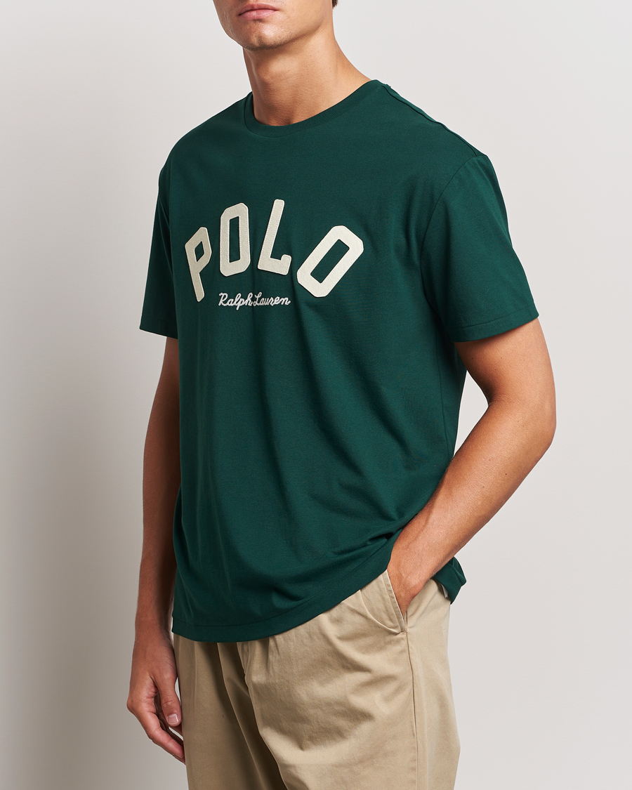 Herren | T-Shirts | Polo Ralph Lauren | RL Varsity Tee Moss Agate