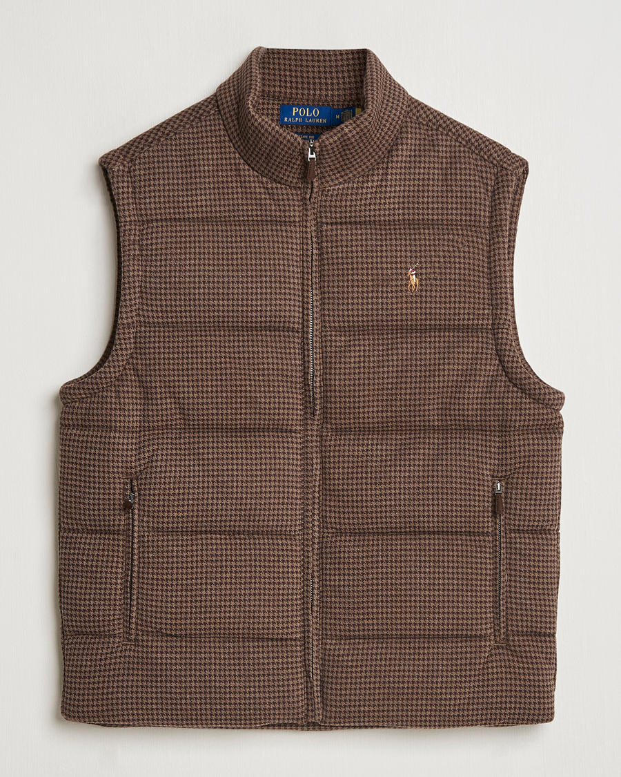 Herren | Jacken | Polo Ralph Lauren | Quilted Vest Cedar Heather Dogtooth