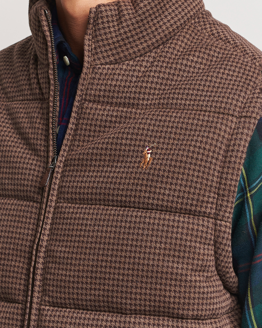 Herren | Jacken | Polo Ralph Lauren | Quilted Vest Cedar Heather Dogtooth