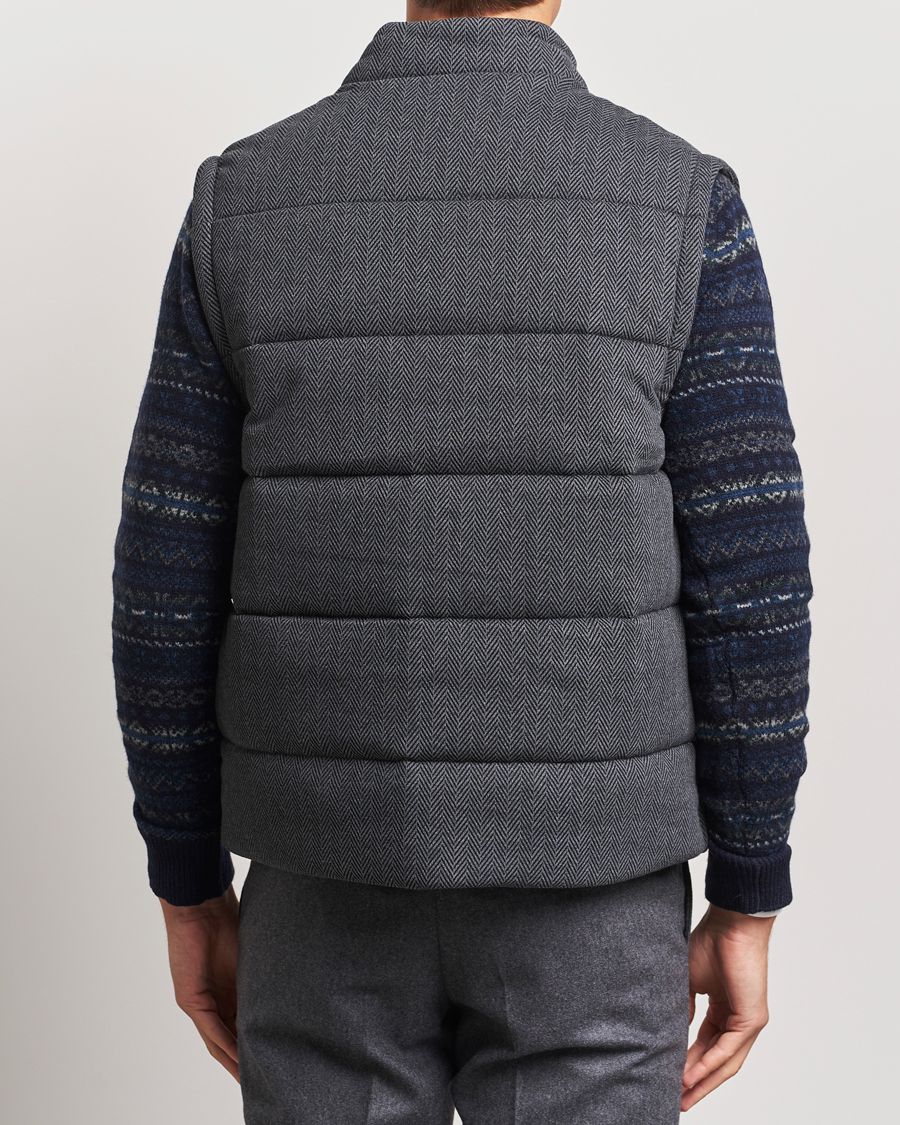 Herren | Jacken | Polo Ralph Lauren | Quilted Vest Stadium Grey Heather Herringbone