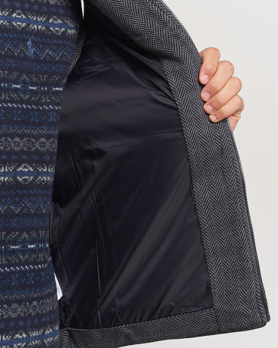 Herren | Jacken | Polo Ralph Lauren | Quilted Vest Stadium Grey Heather Herringbone