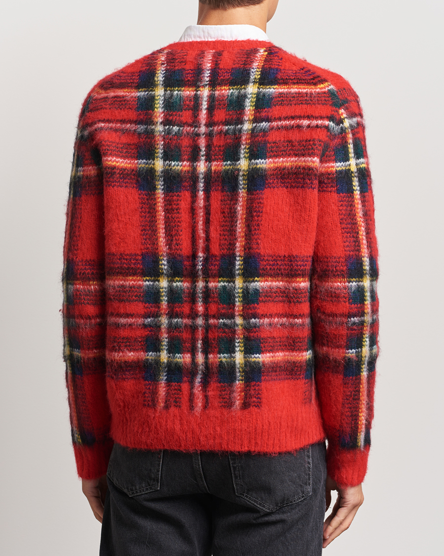 Herren | Pullover | Polo Ralph Lauren | Plaid Wool Sweater Red Combo