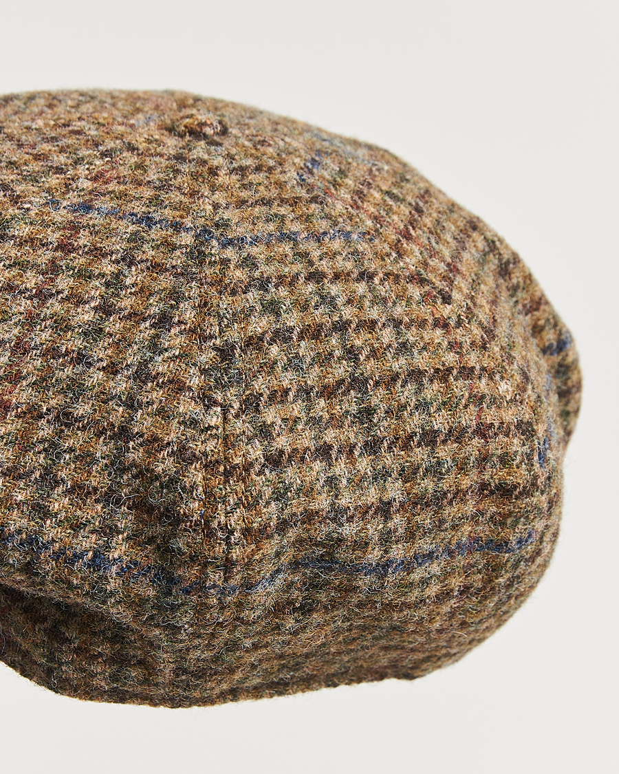 Herren | Polo Ralph Lauren Newsboy Herringbone Cap Sage/Tan | Polo Ralph Lauren | Newsboy Herringbone Cap Sage/Tan