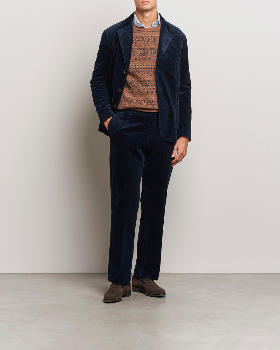 Herren | Sakkos | Polo Ralph Lauren | Corduroy Stretch Blazer Aviator Navy