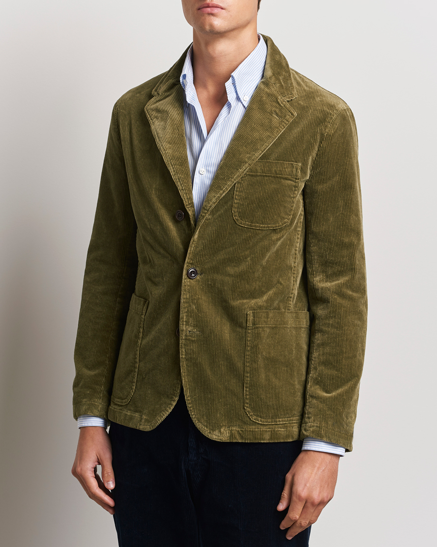 Herren | Sakkos | Polo Ralph Lauren | Corduroy Stretch Blazer Country Olive