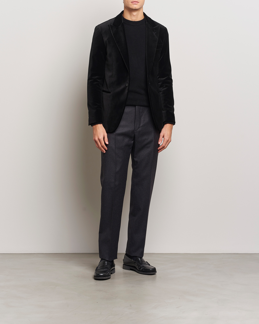 Herren | Sakkos | Polo Ralph Lauren | Velvet Blazer Black
