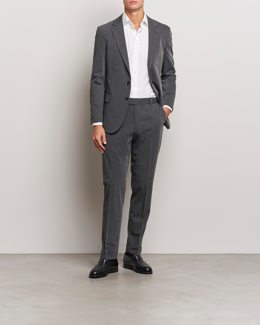 Herren | Hosen | Polo Ralph Lauren | Chester Twill Trousers Charcoal