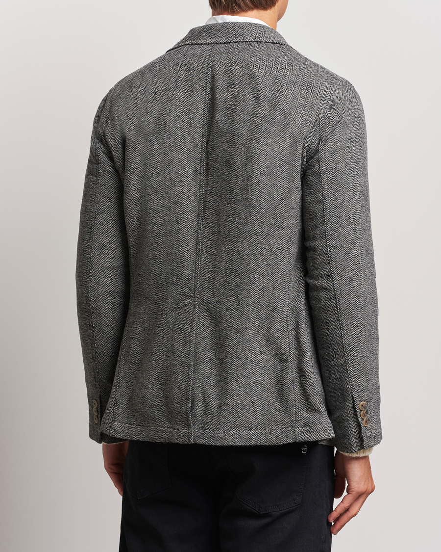 Herren | Sakkos | Polo Ralph Lauren | Classic Herringbone Sportcoat Black/Cream