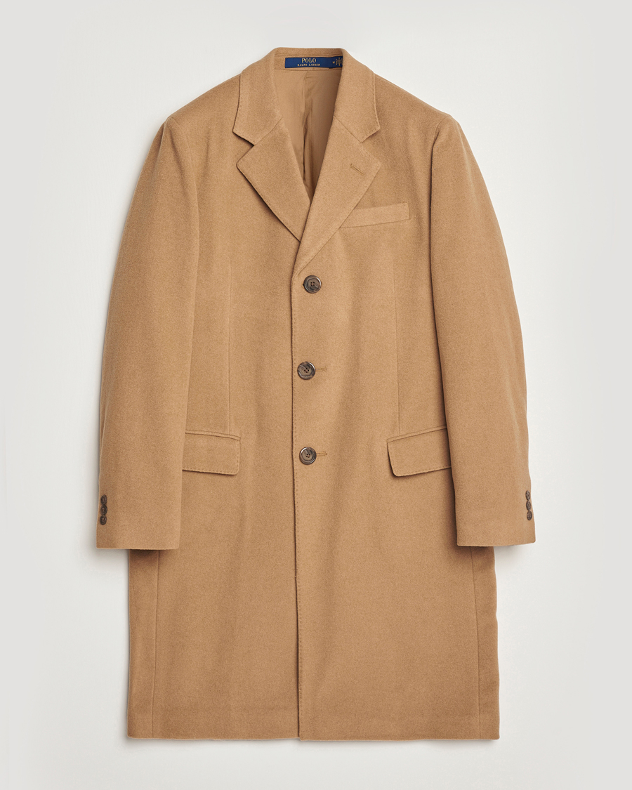 Herren | Jacken | Polo Ralph Lauren | Paddock Wool Coat Camel