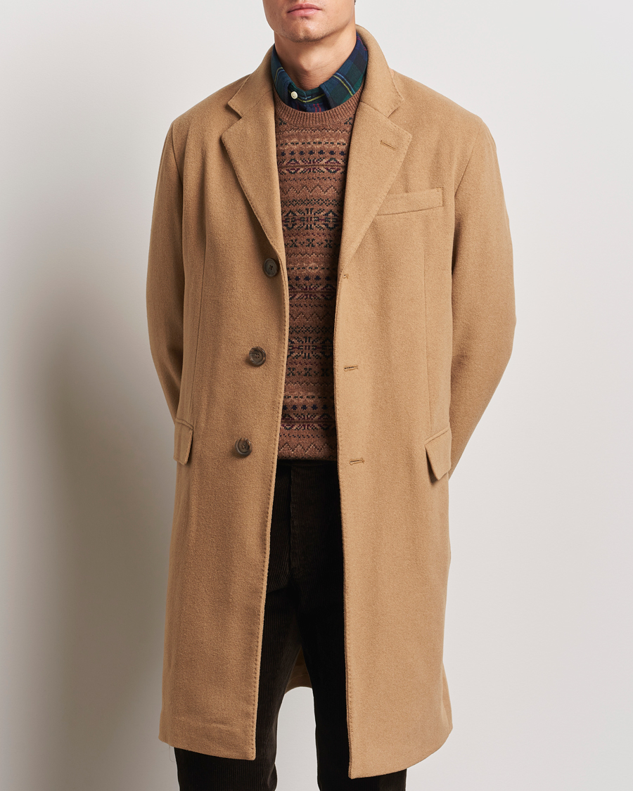 Herren | Jacken | Polo Ralph Lauren | Paddock Wool Coat Camel