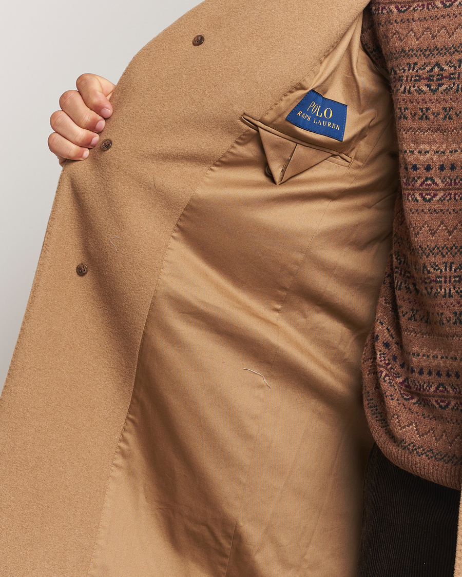 Herren | Jacken | Polo Ralph Lauren | Paddock Wool Coat Camel