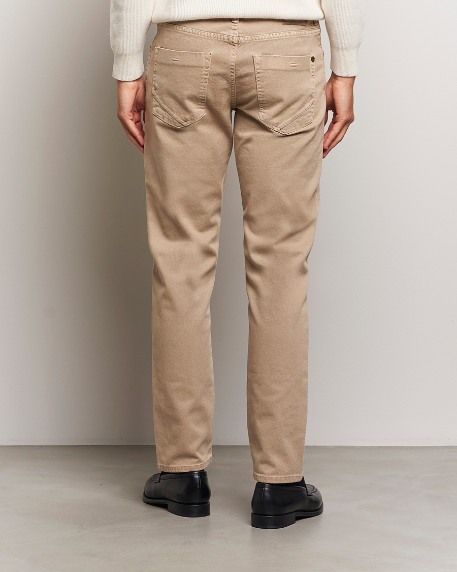 Herren | Hosen | Incotex | 5-Pocket Bull Denim Pants Beige