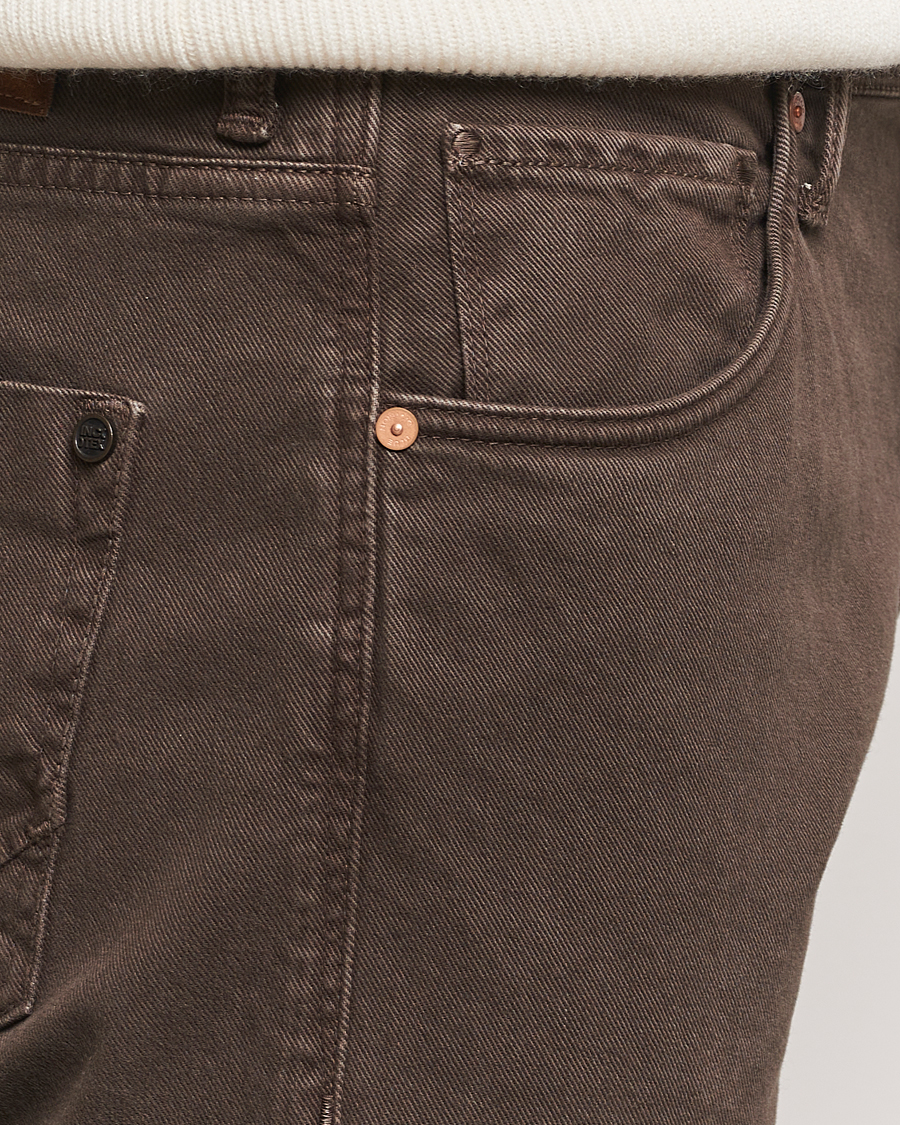 Herren | Hosen | Incotex | 5-Pocket Bull Denim Pants Dark Brown