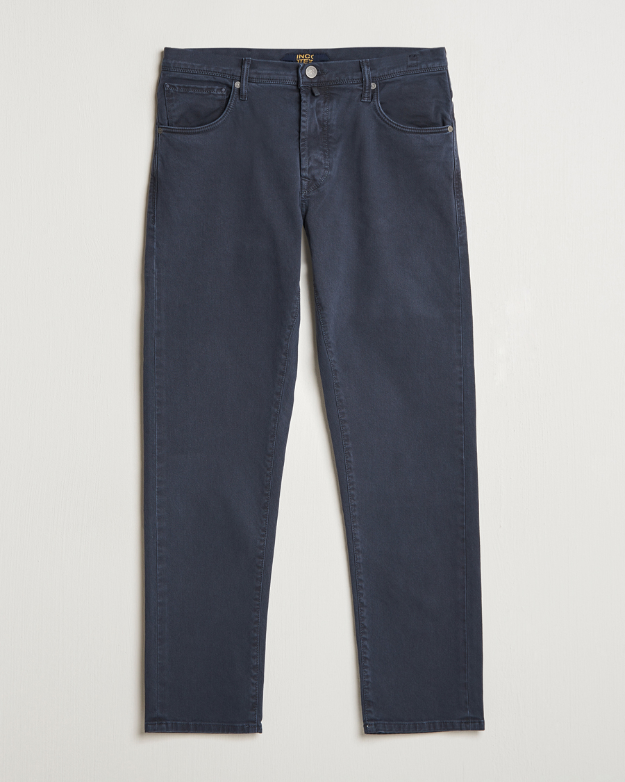 Herren | Hosen | Incotex | 5-Pocket Bull Denim Pants Navy