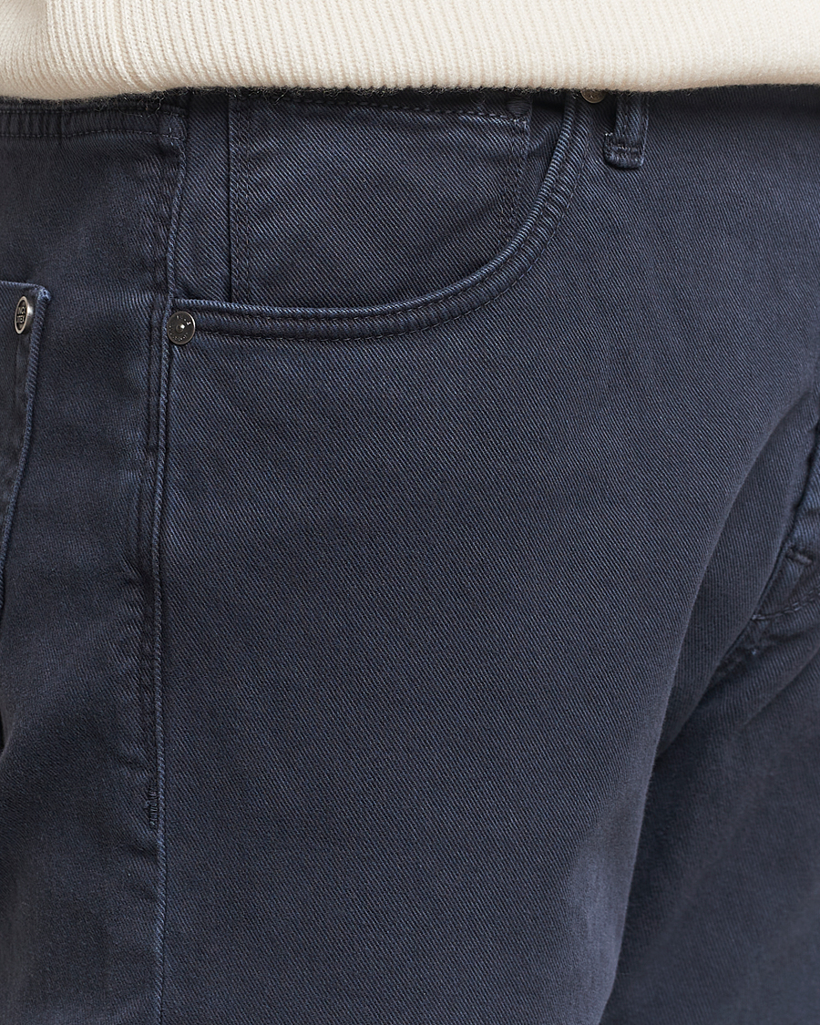 Herren | Hosen | Incotex | 5-Pocket Bull Denim Pants Navy
