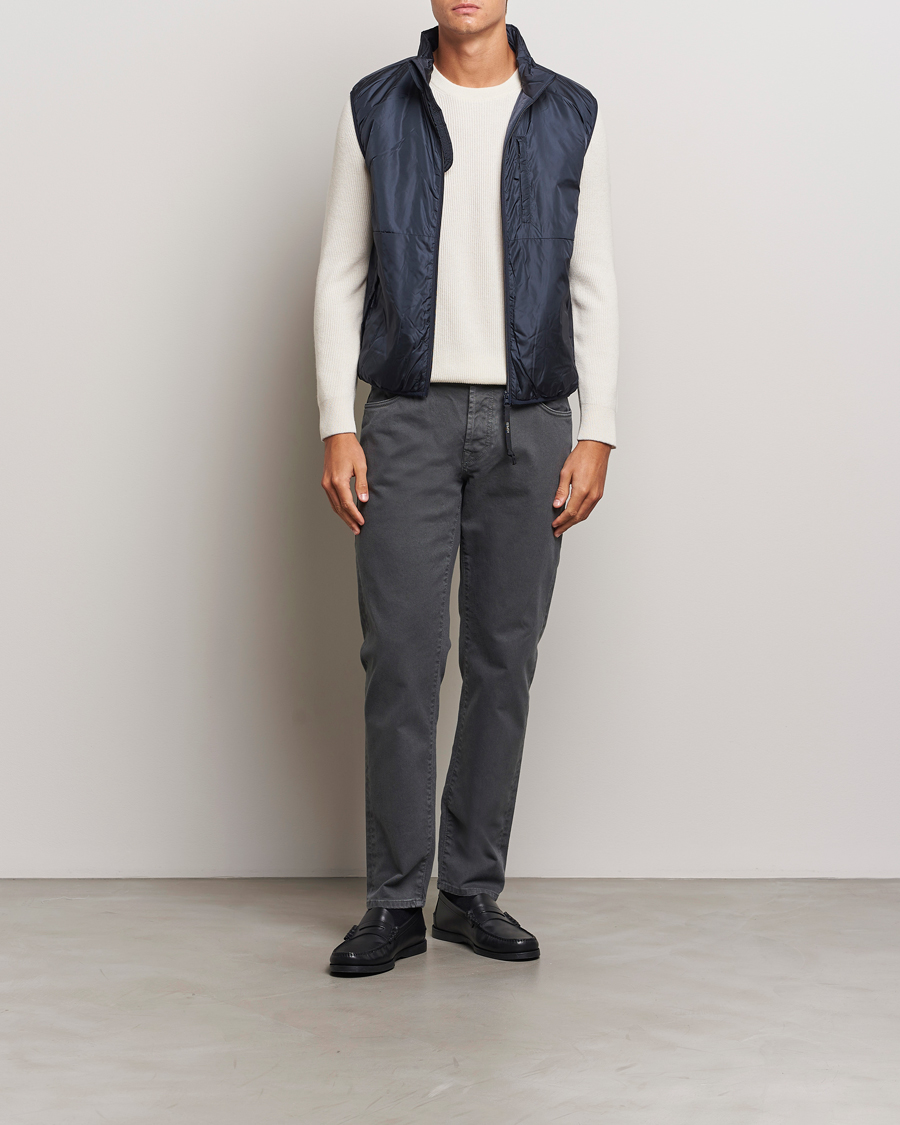 Herren | Hosen | Incotex | 5-Pocket Bull Denim Pants Dark Grey