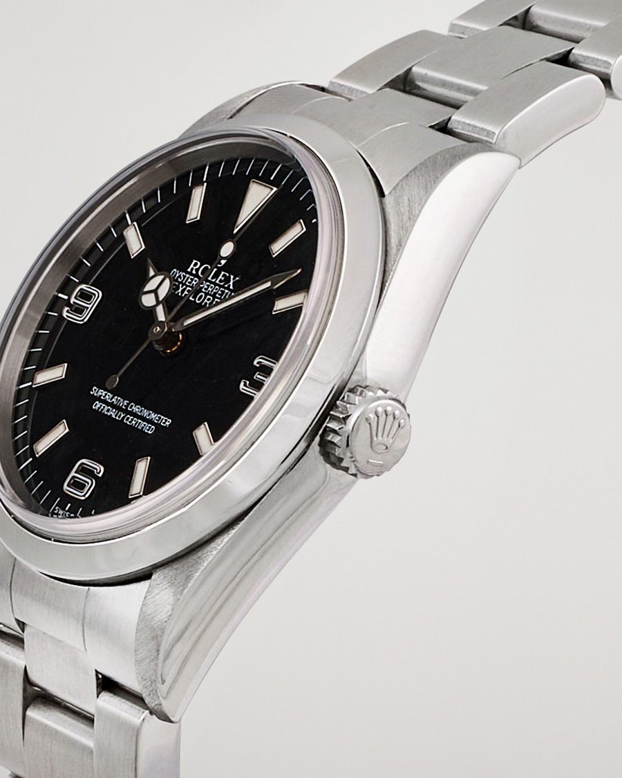 Herren | Rolex Pre-Owned Explorer 14270 Silver | Rolex Pre-Owned | Explorer 14270 Silver