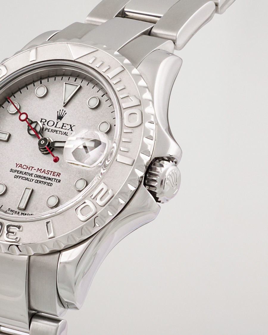 Herren | Rolex Pre-Owned Yachtmaster 169622 Silver | Rolex Pre-Owned | Yachtmaster 169622 Silver
