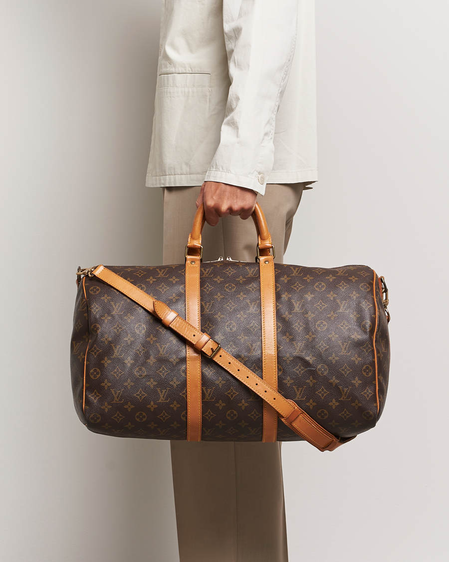 Herren | Louis Vuitton Pre-Owned Keepall Bandoulière 50 Monogram | Louis Vuitton Pre-Owned | Keepall Bandoulière 50 Monogram
