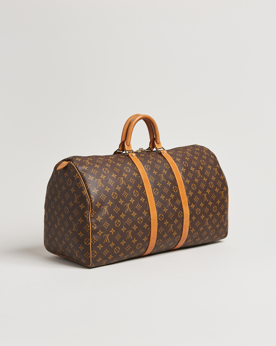 Herren | Louis Vuitton Pre-Owned Keepall 55 Monogram | Louis Vuitton Pre-Owned | Keepall 55 Monogram
