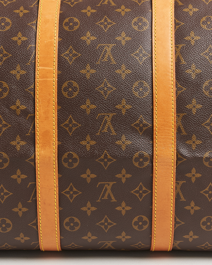 Herren | Louis Vuitton Pre-Owned Keepall 55 Bag Monogram | Louis Vuitton Pre-Owned | Keepall 55 Bag Monogram