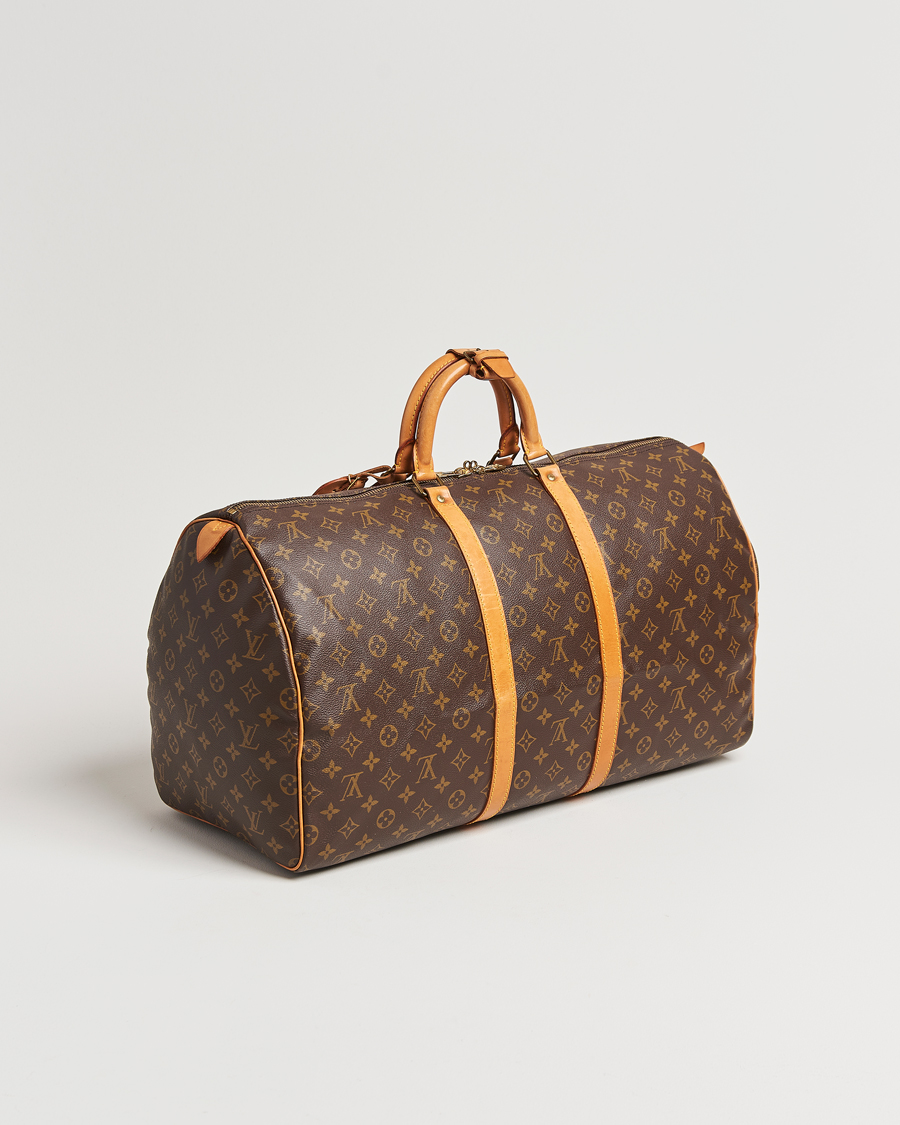 Herren | Louis Vuitton Pre-Owned Keepall 55 Bag Monogram | Louis Vuitton Pre-Owned | Keepall 55 Bag Monogram