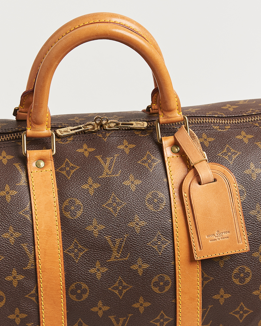 Herren | Louis Vuitton Pre-Owned Keepall 55 Bag Monogram | Louis Vuitton Pre-Owned | Keepall 55 Bag Monogram